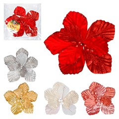 Flor bico de papagaio 26x23cm                       cx:060