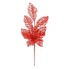 Galho glitter flor 34cm                   cx:060