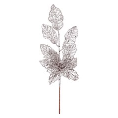 Galho glitter flor 34cm                   cx:060
