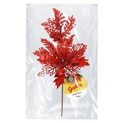 Galho glitter flor 28cm             cx:060
