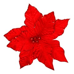 Flor bico de papagaio 27x22cm            cx:072