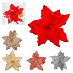 Flor bico de papagaio 27x22cm            cx:072