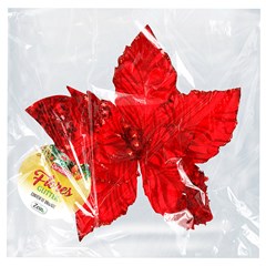 Flor bico de papagaio 40x24cm           cx:072