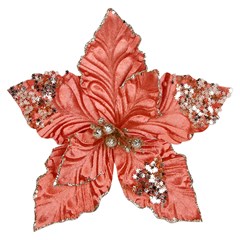 Flor bico de papagaio 40x24cm           cx:072