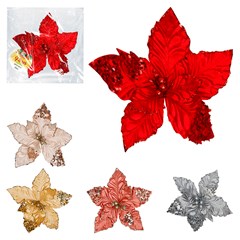 Flor bico de papagaio 40x24cm           cx:072