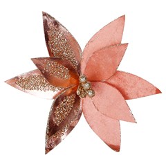 Flor bico de papagaio 32x28cm                 cx:072