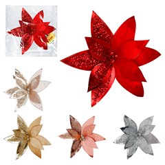Flor bico de papagaio 32x28cm                 cx:072