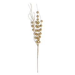 Galho glitter bolinha 31cm               cx:060