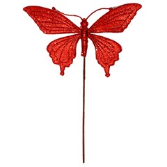 Borboleta gliter 24cm                   cx:120