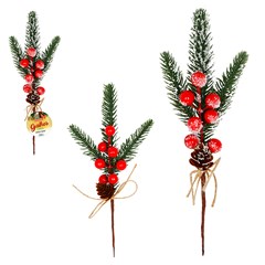 Galho cereja decorado 18cm                cx:120
