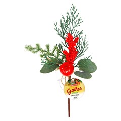 Galho cereja decorado 30cm               cx:120
