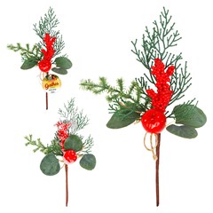 Galho cereja decorado 30cm               cx:120