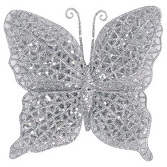Borboleta glitter 12cm c/2pcs              cx:120