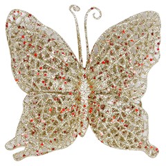 Borboleta glitter 12cm c/2pcs              cx:120