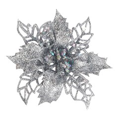 Flor glitter 2 camadas 10cm 2pcs       cx:180