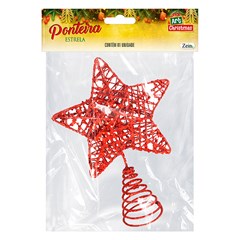 Ponteira estrela aramada tracada 18cm    cx:048