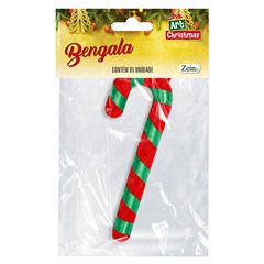 Enf bengala listras veludo 20cm           cx:072