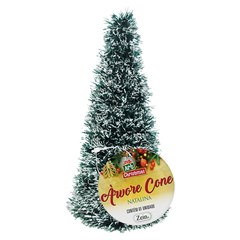 Enf arvore cone nevada 38x16cm                         cx:024