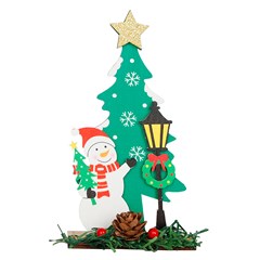 Enf arvore madeira noel/boneco 8,5x15cm             cx:120