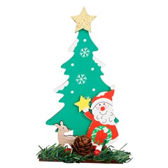 Enf arvore madeira noel/boneco 8,5x15cm             cx:120