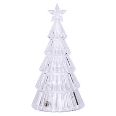 Enf arvore acrilico ponteira 15x7,5cm 1led                cx:048