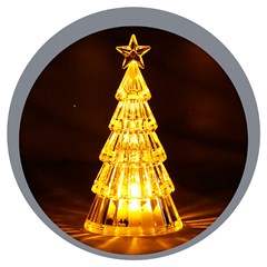 Enf arvore acrilico ponteira 15x7,5cm 1led                cx:048