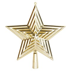 Ponteira estrela aramada raios 22cm        cx:060