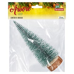 Enf arvore madeira 20x7,5cm 10led     cx:096
