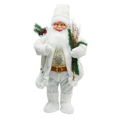 Noel luxo branco 60cm          cx:0004