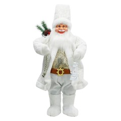 Noel luxo branco 60cm          cx:0004