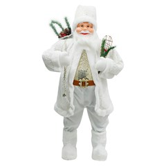 Noel luxo branco 90cm              cx:002