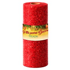 Rolo fita para decorar telada 24cmx3m          cx:0024