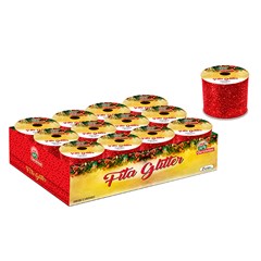 Fita glitter 6,3cmx9m