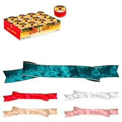 Fita veludo 3,8cmx9m          cx:0048