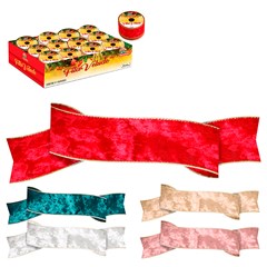 Fita veludo 6,3cmx9m          cx:0048