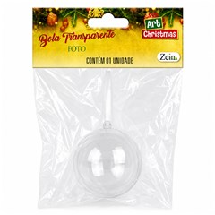 Bola transparente para foto 6cm       cx:240