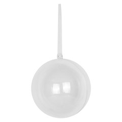 Bola transparente para foto 8cm                 cx:180