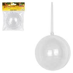 Bola transparente para foto 8cm                 cx:180