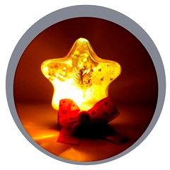 Enf cupula estrela c/luz 9,5x11cm           cx:096