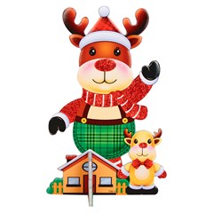 Painel natalino c/base 14x20                    cx:120