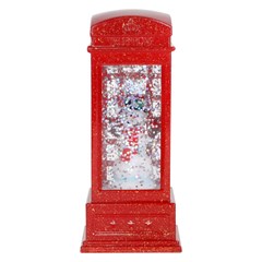 Enf arandela cabine telefonica c/luz e agua 5x5x12cm                cx:048