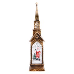Enf igreja c/luz e agua 5x5x22cm                     cx:048
