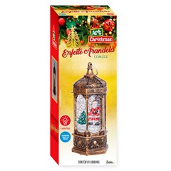 Enf arandela c/luz e agua 6x6x13cm                cx:048