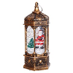 Enf arandela c/luz e agua 6x6x13cm                cx:048