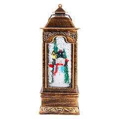 Enf arandela c/luz e agua 8x8x23cm             cx:006