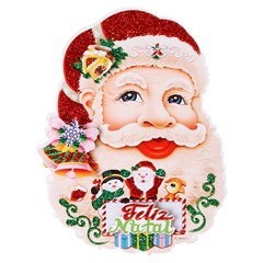 Painel rosto noel 18x25cm      cx:240
