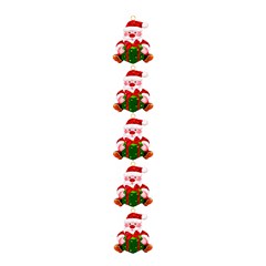 Faixa painel natalino 5pcs 74cm  cx:240