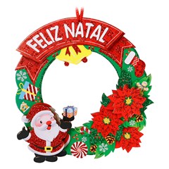 Painel guirlanda 22cm            cx:072