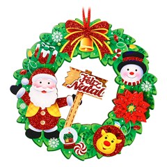 Painel guirlanda 22cm            cx:072