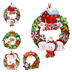 Painel guirlanda 22cm            cx:072